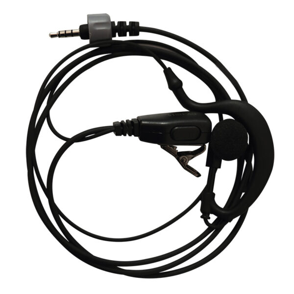 Headset with clip microphone for VHF (72813)