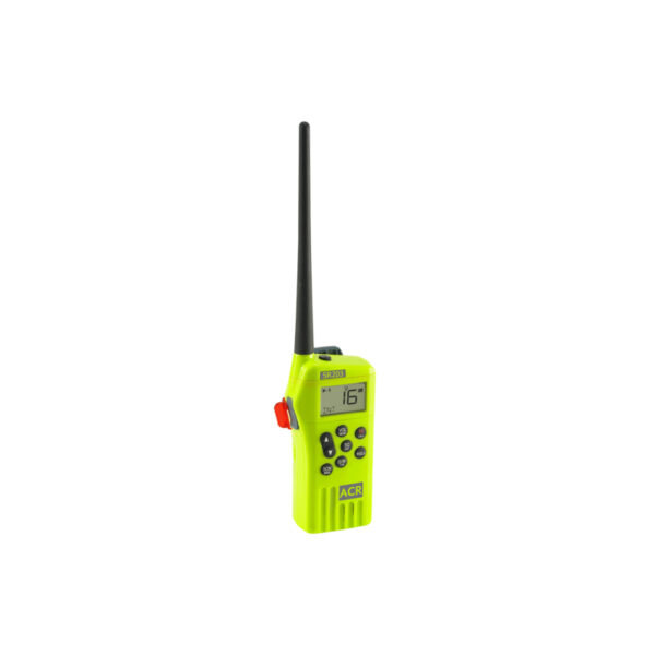 ACR SR203 Handheld Radio C/W Primary Battery - 2827